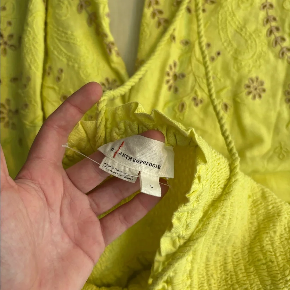 Anthropologie Yellow Jumpsuit - Picture 11 of 12